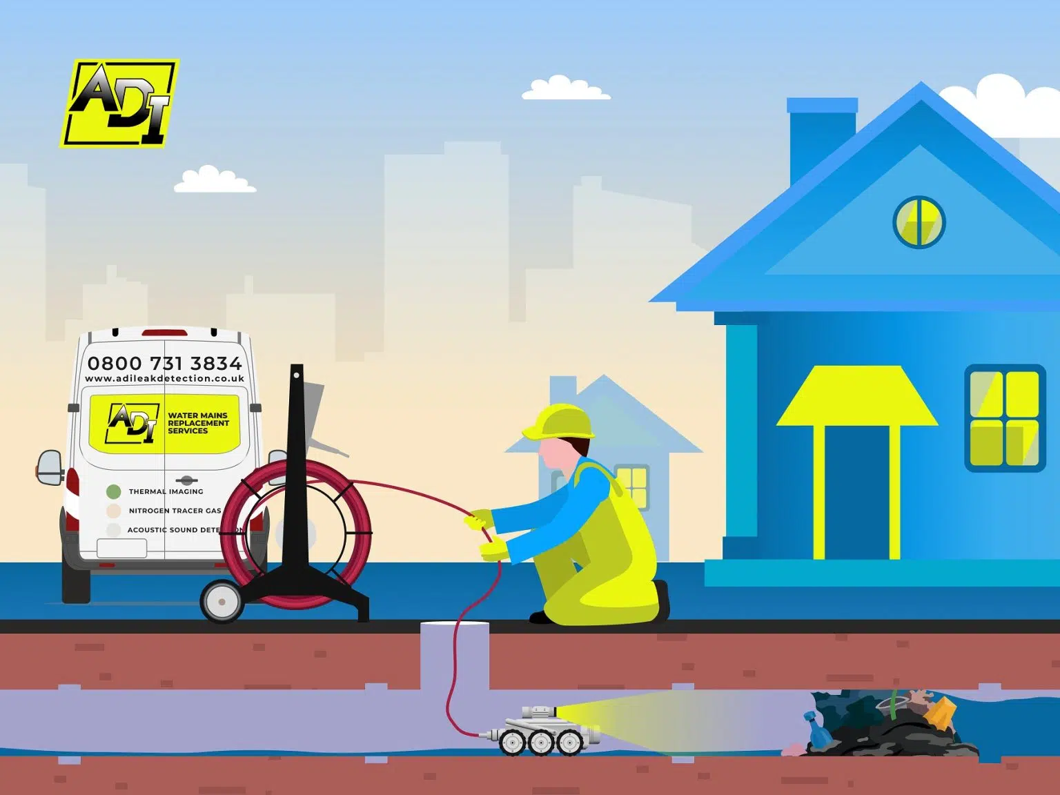 Drainage CCTV Surveys & Investigations Crawley